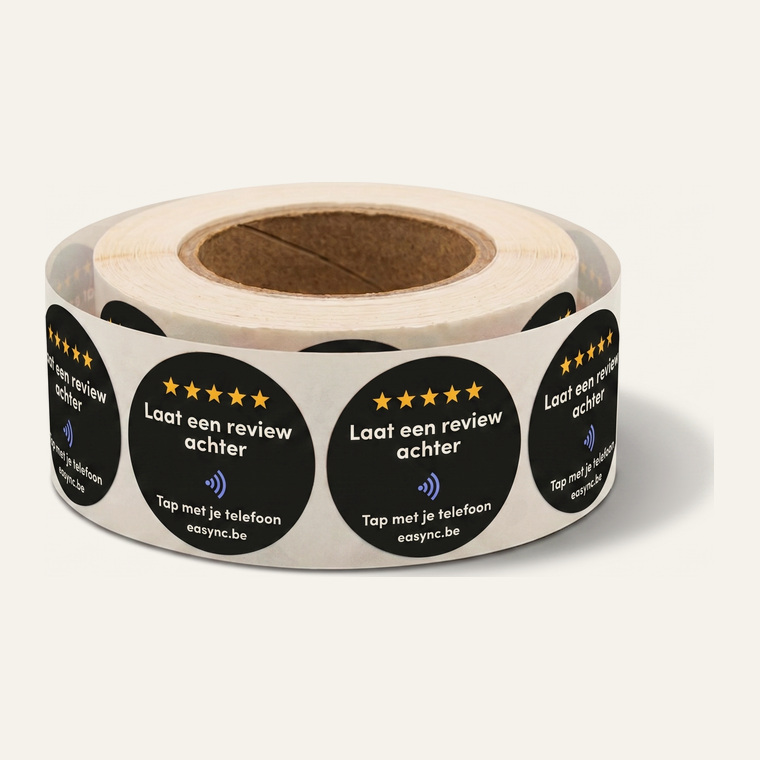 [EAS-T20] Google review tags, 20 stuks (horeca)